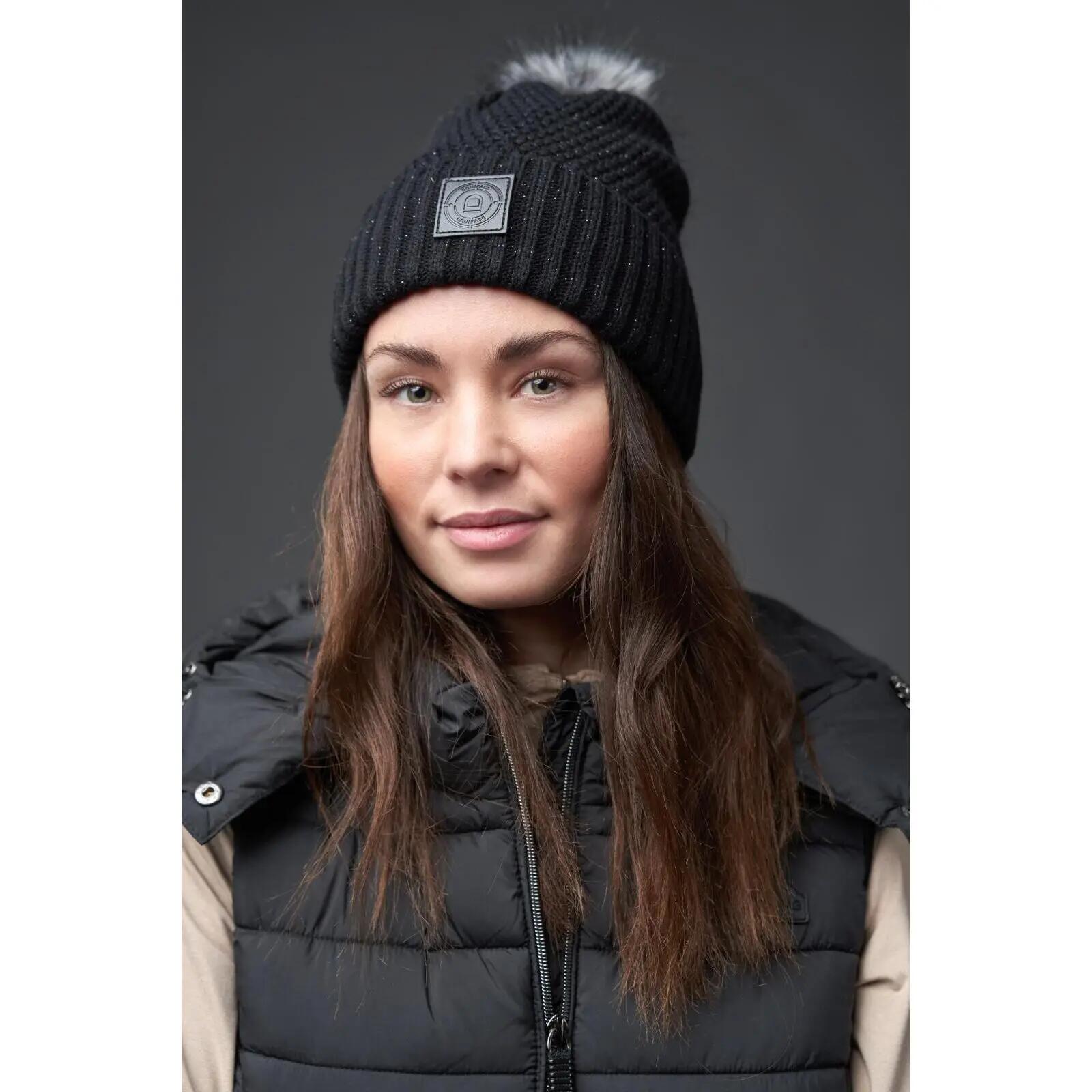 Sparkly women's hat Equipage Lira 2/3