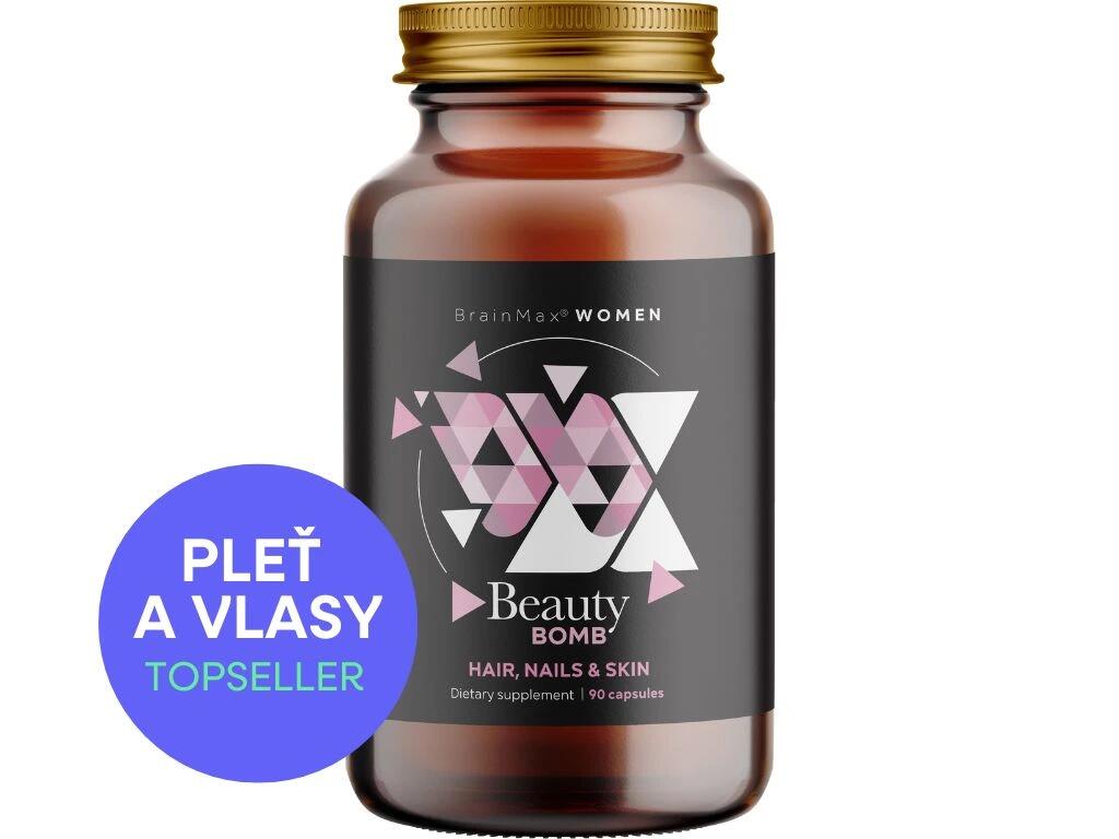 BRAIN MAX Vitamínový doplněk stravy pro vlasy, nehty a pleť Women Beauty Bomb®