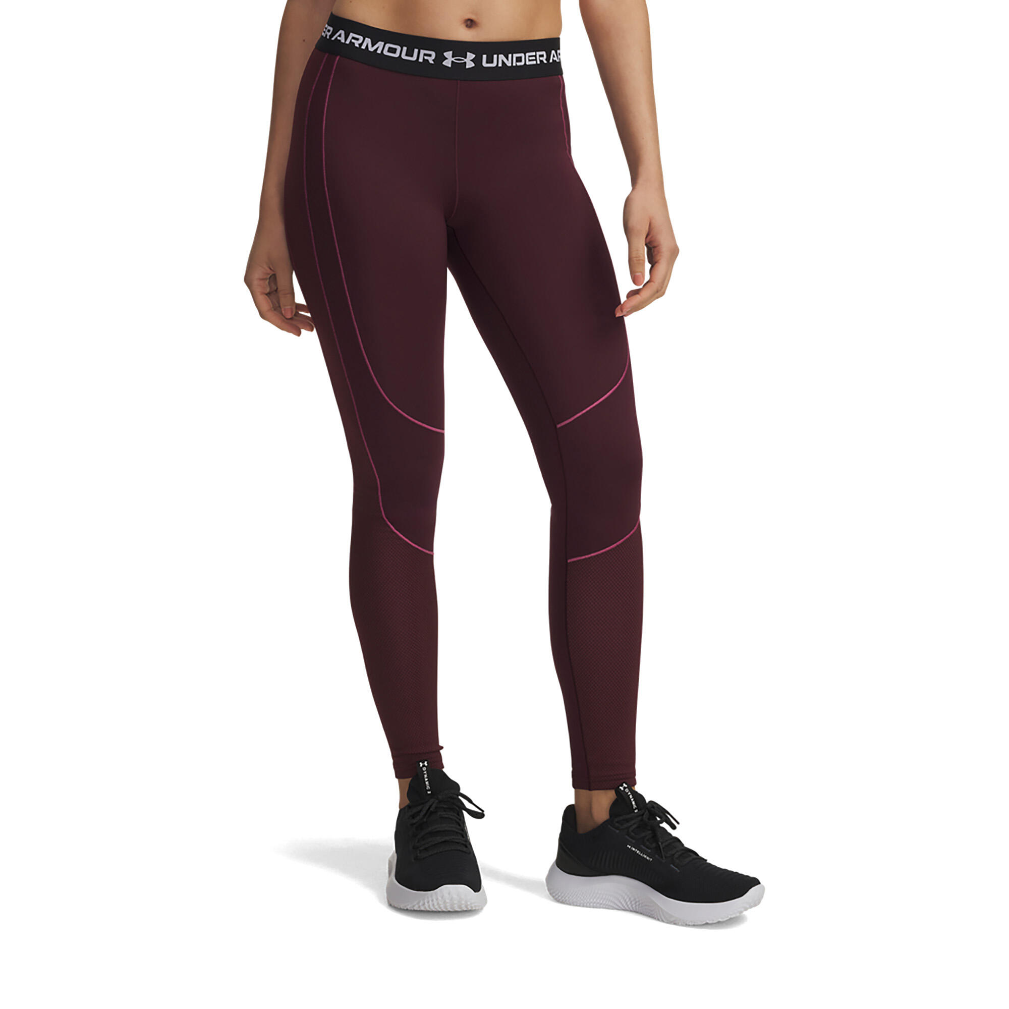 Legginsy treningowe damskie Under Armour ColdGear Textured 5/5
