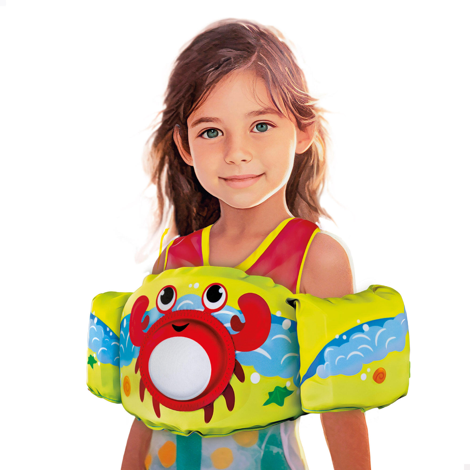 Colete salva-vidas Aqua Sport para crianças caranguejo 15-30 kg ajustável 3/7