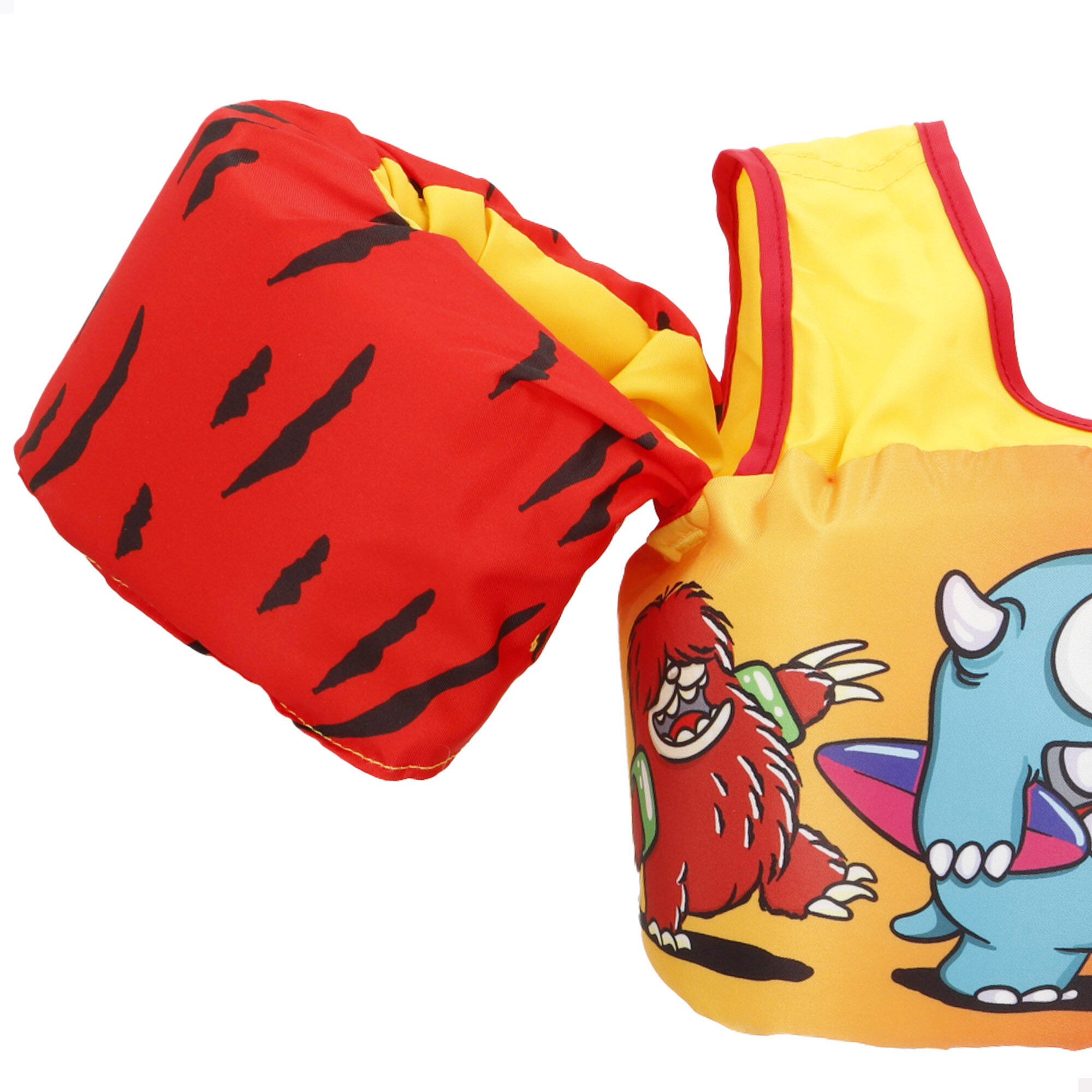 Colete salva-vidas Aqua Sport Monster para criança 15-30 kg ajustável 6/7