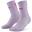 Șosete Compresie Alergare CEP Run Ultralight 4.0 Mid Cut - lila/roz | Damă