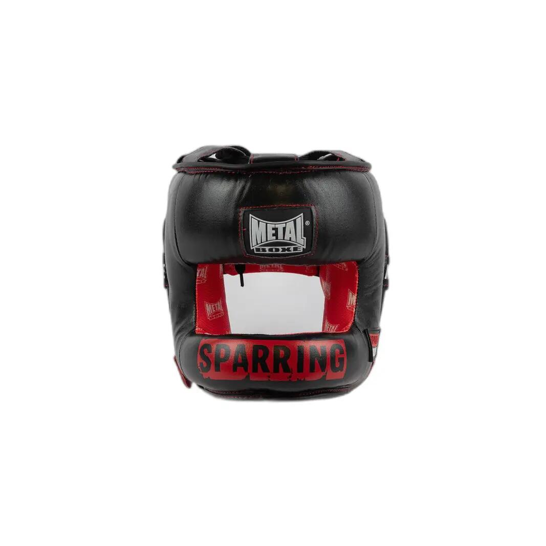 METAL BOXE Boxerská helma s mřížkou Metal Boxe Sparring