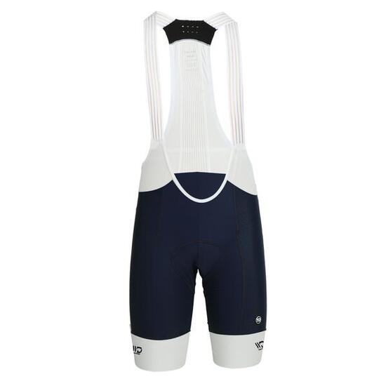 Cuissard vélo homme DRAFT bleu/blanc