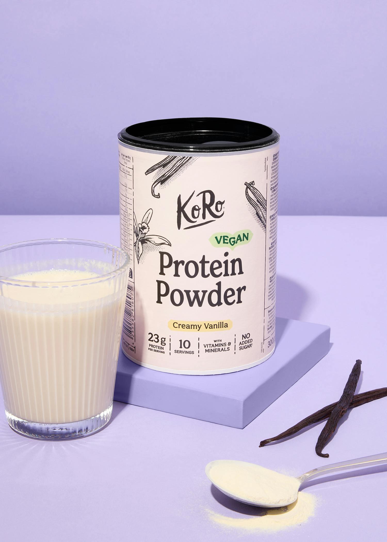 Proteine vegane in polvere alla vaniglia extra cremose | 300 g 2/6