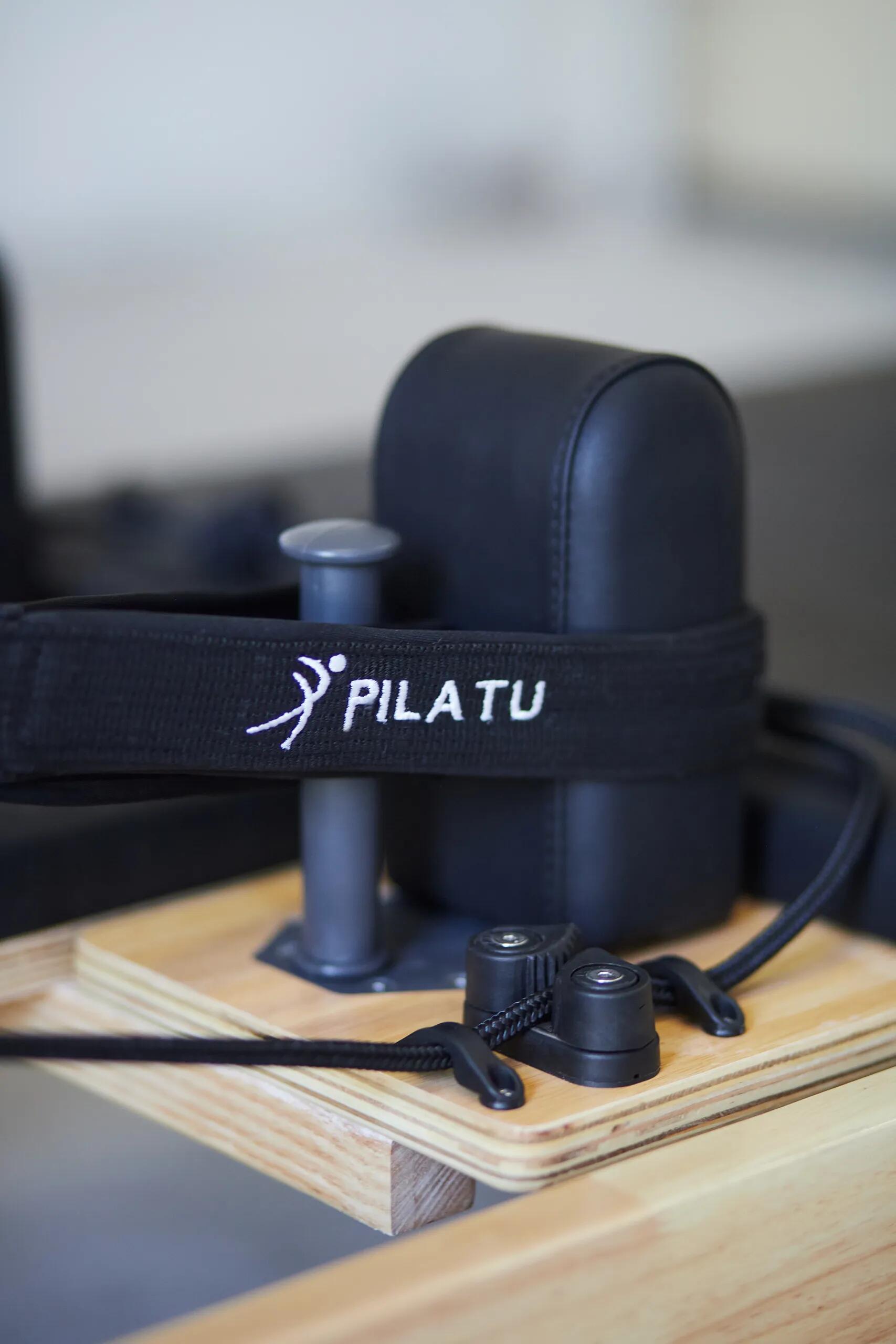 Reformer Classic em madeira de Carvalho e Preto Pilates Pilatu F&H 3/3