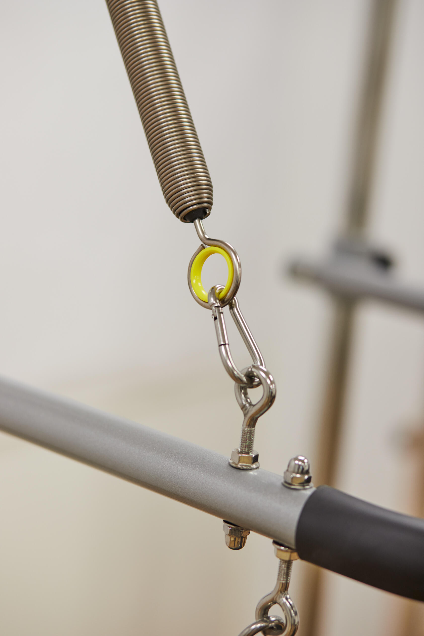 Reformer com Torre em madeira de Faia e Preto Pilates Pilatu F&H 3/3