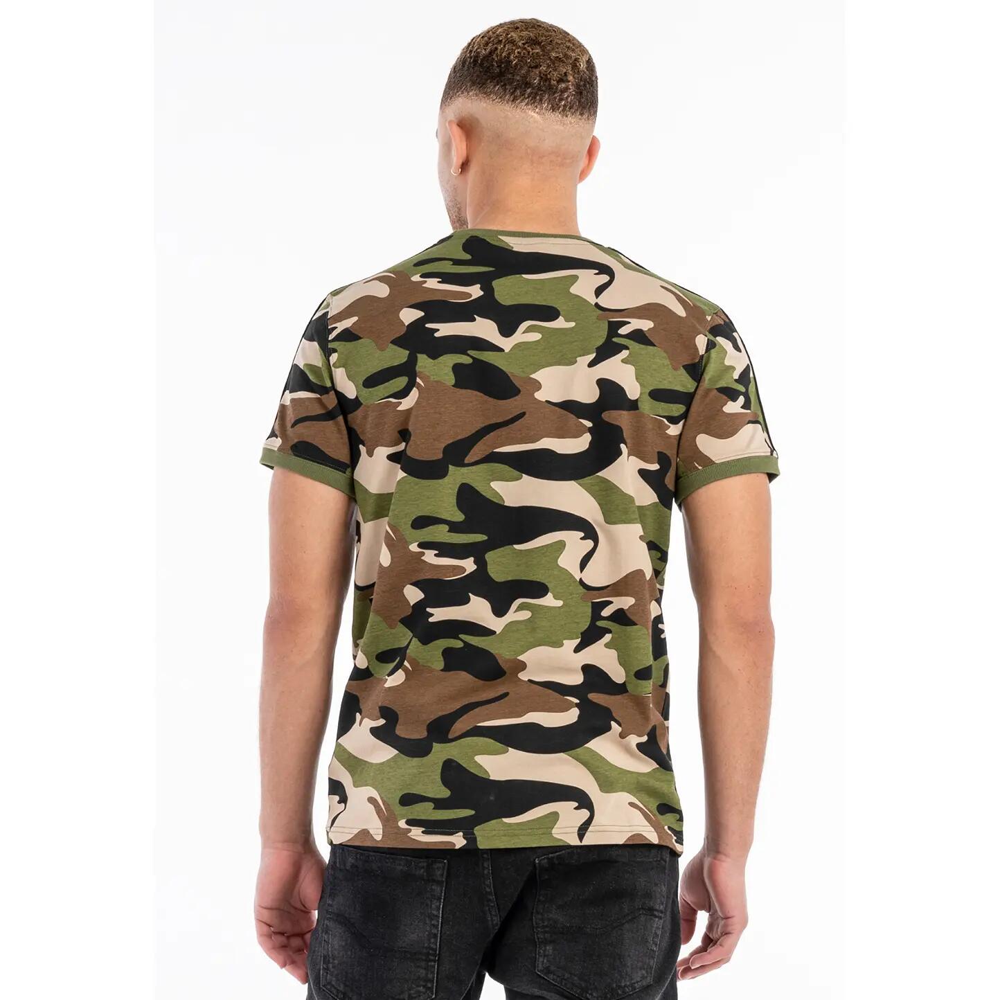 T-shirt crop clássico Lonsdale Gunnista 3/4