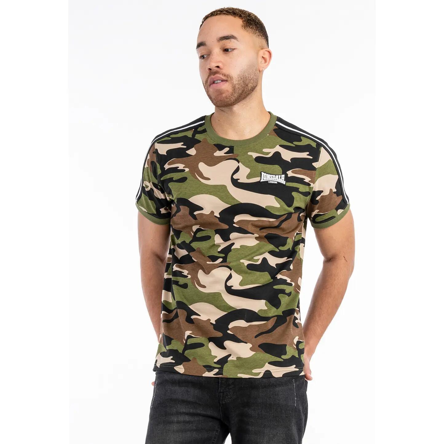 T-shirt crop clássico Lonsdale Gunnista 2/4