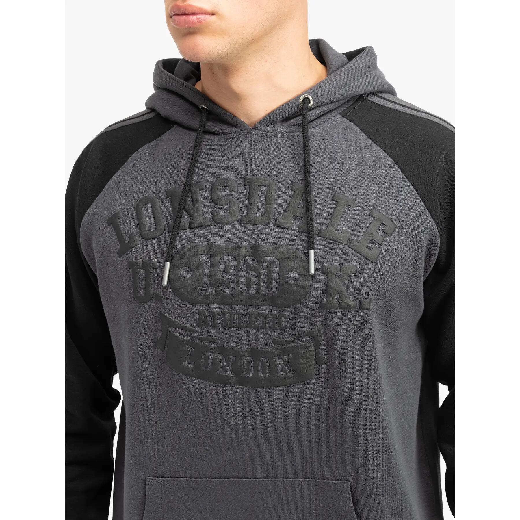 Sudadera con capucha de corte clásico Lonsdale Linnfoots 5/6