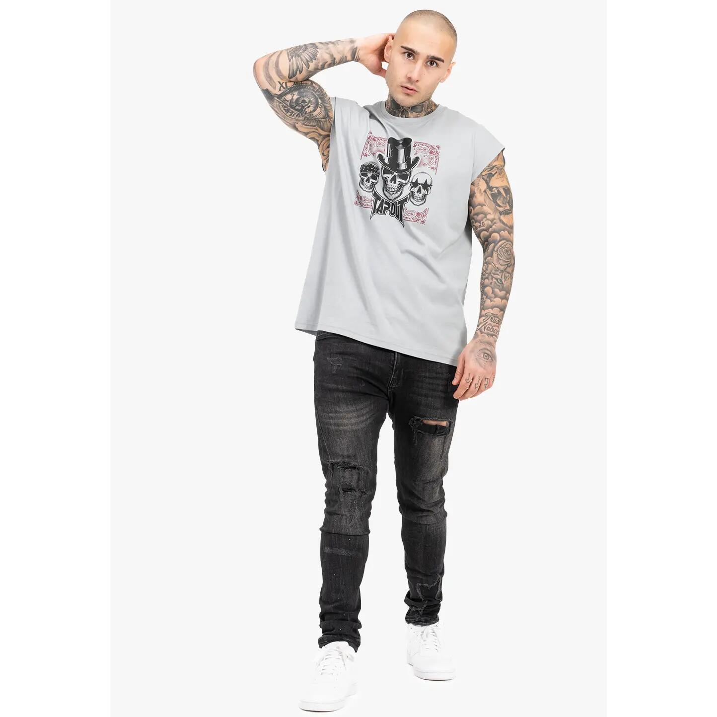 T-shirt coupe régulière Tapout Skull Tank 2/5