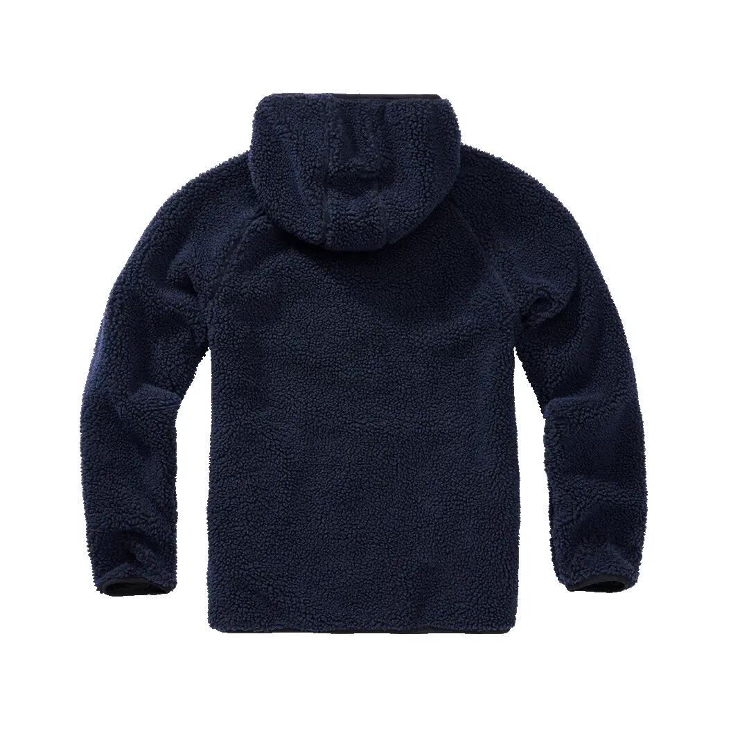 Felpa con cappuccio zip Brandit Teddy 2/6
