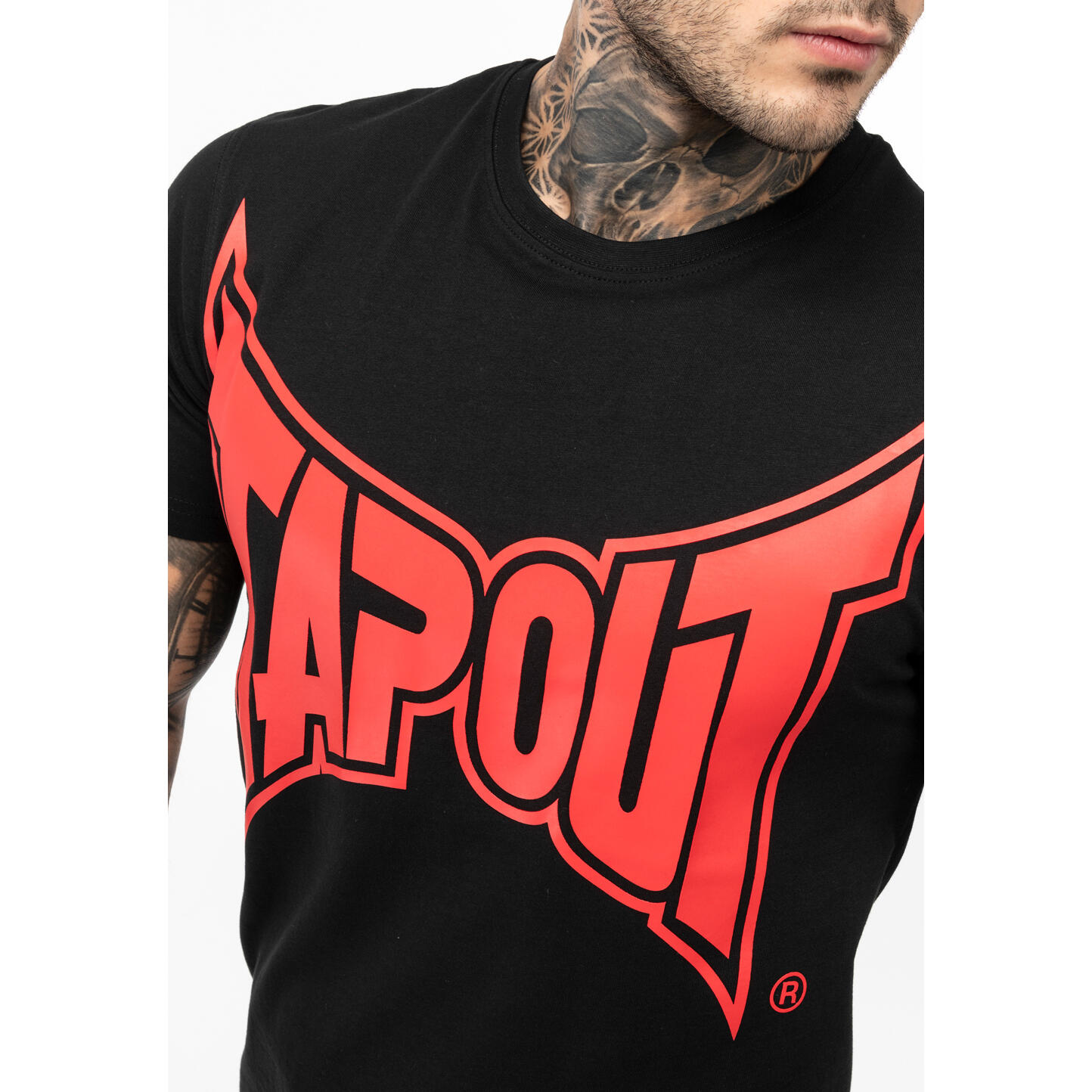 T-shirt dal taglio classico Tapout Logo 4/5