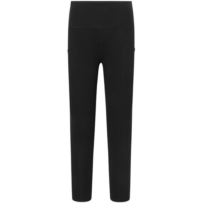 Legginsy damskie Viking Lasala Bamboo czarne 7/7