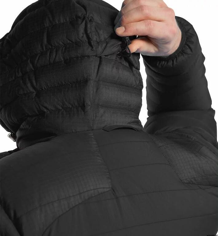 HAGLOFS Kurtka puchowa męska Reliable Down Hood Men magnetite-M 3/5
