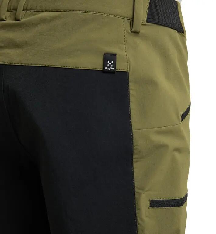 HAGLOFS Spodnie męskie Mid Slim Pant Men olive green/true black-52 6/7