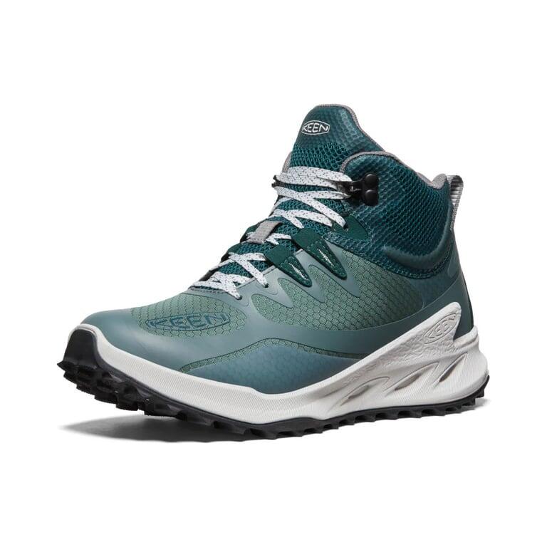 Damesschoenen Keen Wmns Zionic Mid Wp Dark Forest/Sea Moss Blue 3/6