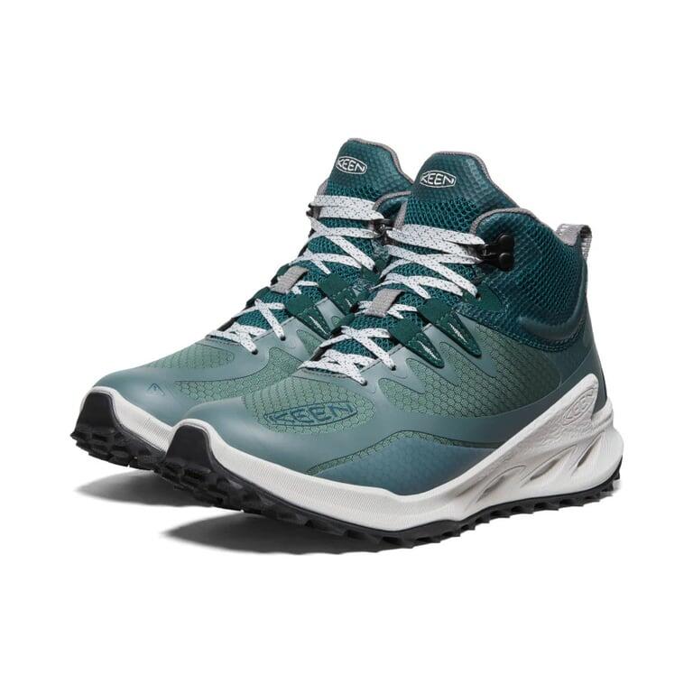 Damesschoenen Keen Wmns Zionic Mid Wp Dark Forest/Sea Moss Blue 2/6