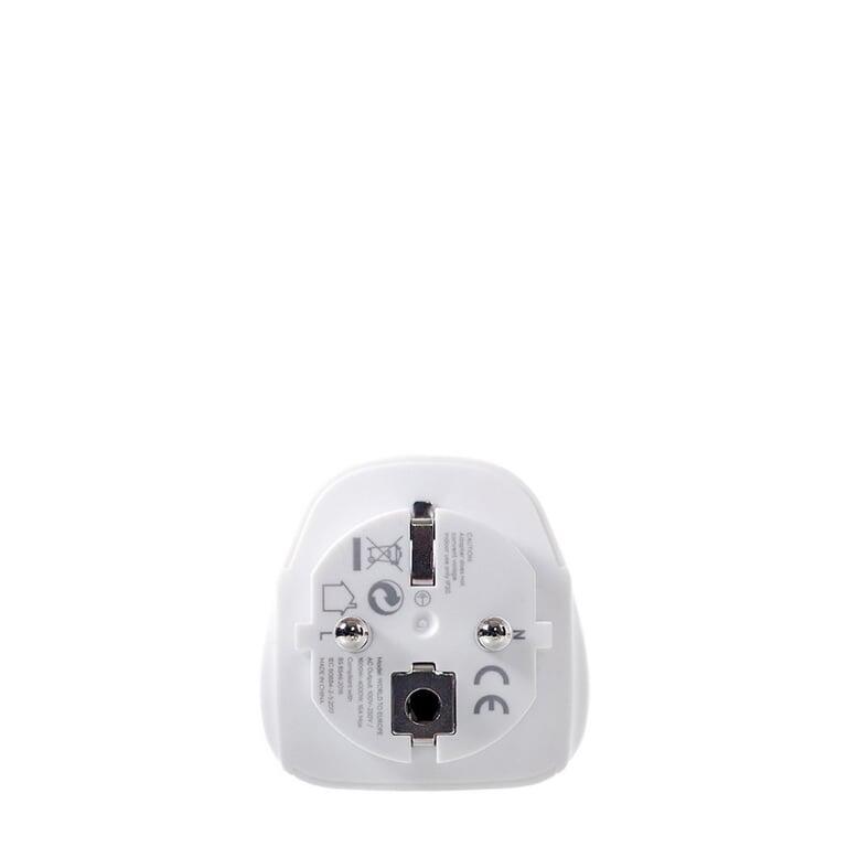 Adaptateur voyage Lifeventure World pour Europe, compact, Type C/E/F, USB 5/5