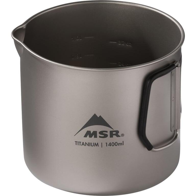 MSR – Titan Kettle 1400ml – Casserole en Titane – Cuisine en Plein Air 4/7