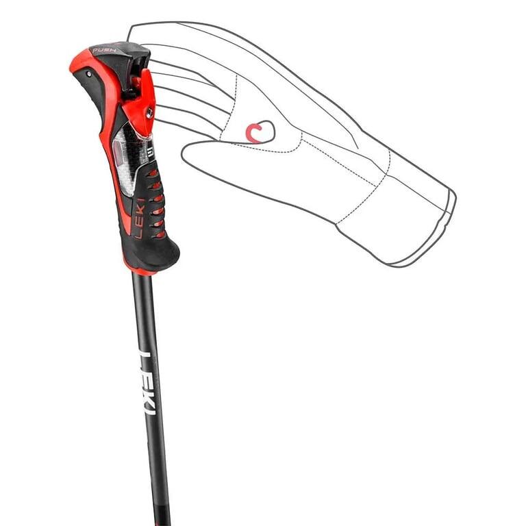Kijki narciarskie Leki Airfoil 3D Black/Red 2024 6/6