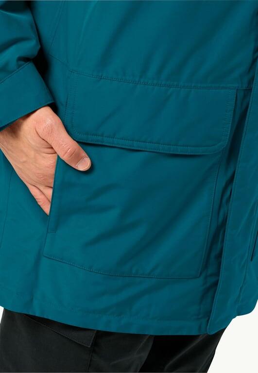 JACK WOLFSKIN Kurtka zimowa męska Winterlager Parka M teal r.L 3/7