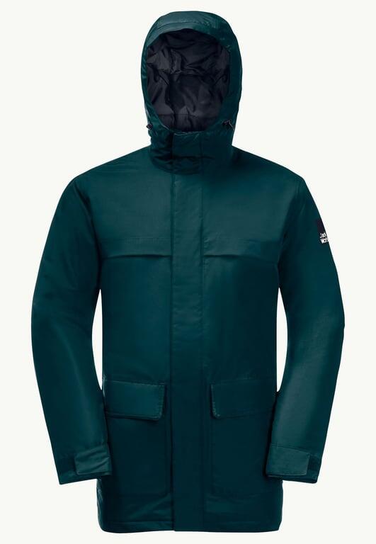 JACK WOLFSKIN Kurtka zimowa męska Winterlager Parka M teal r.L 7/7