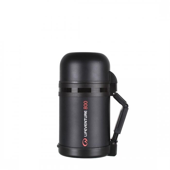 Gourde Lifeventure Wide Mouth 1000 ml inox, 8h chaud / 12h froid, poignée 3/7