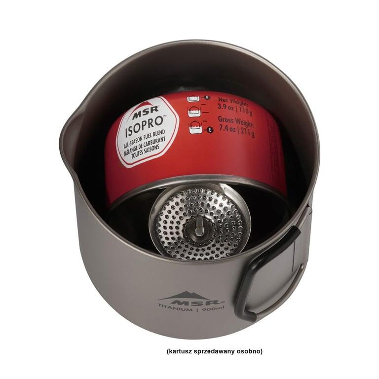 MSR – Titan Kettle 900ml – Casserole en Titane – Cuisine en Plein Air 5/7
