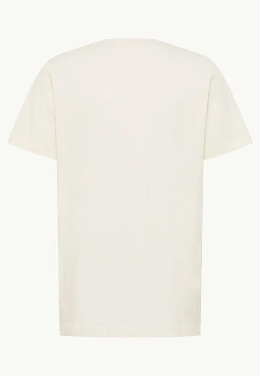 JACK WOLFSKIN Koszulka męska Brand T M wood cotton white-XL 6/7