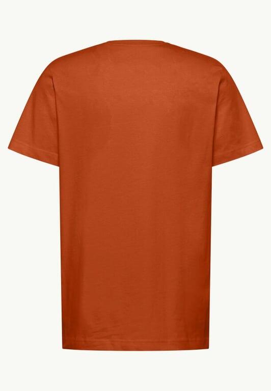 JACK WOLFSKIN Koszulka męska Brand T M burnt orange-M 6/7