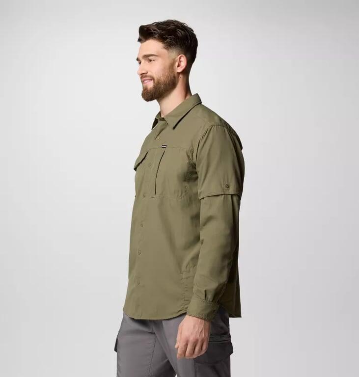 COLUMBIA Koszula męska Skien Valley Long Sleeve Shirt stone green-L 3/7
