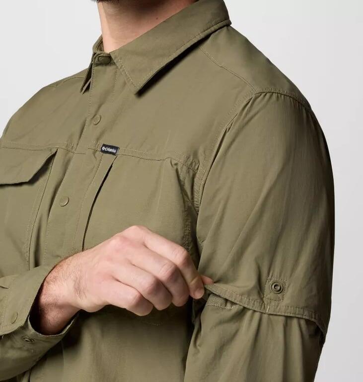 COLUMBIA Koszula męska Skien Valley Long Sleeve Shirt stone green-L 7/7