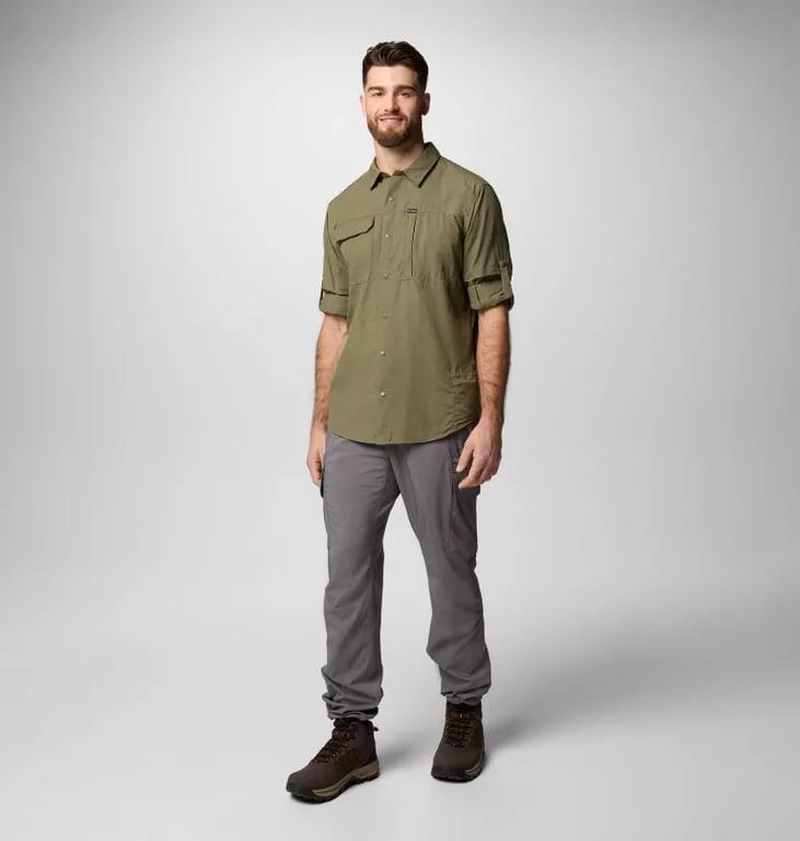 COLUMBIA Koszula męska Skien Valley Long Sleeve Shirt stone green-L 4/7