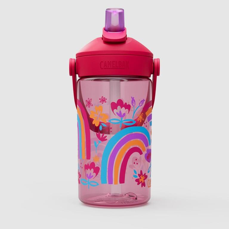 Gourde Enfant Camelbak Thrive Flip Straw 400mL Rainbow Floral 2/4