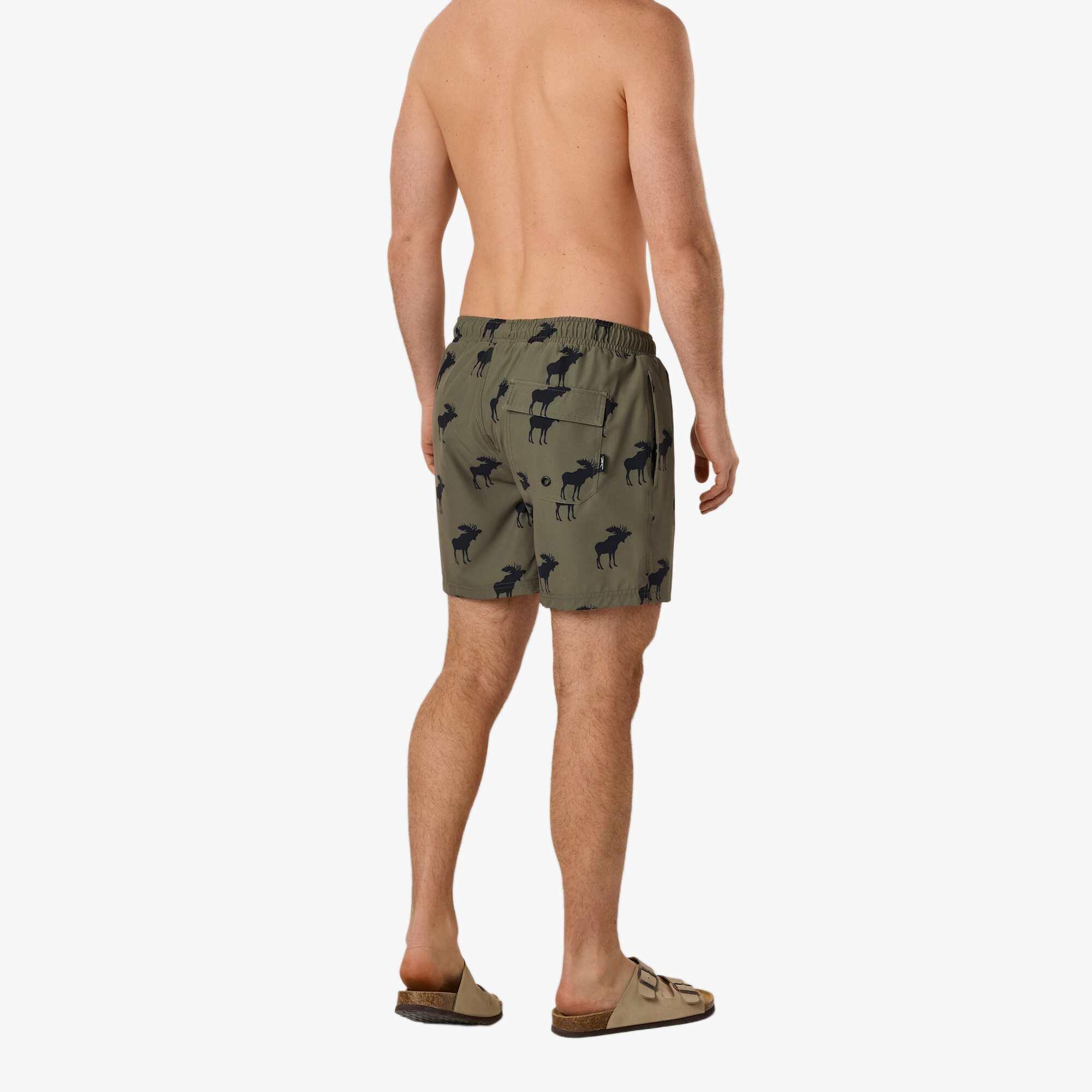 Herren Badeshorts Forest Stretch Quick Dry Beach Shorts 2/6