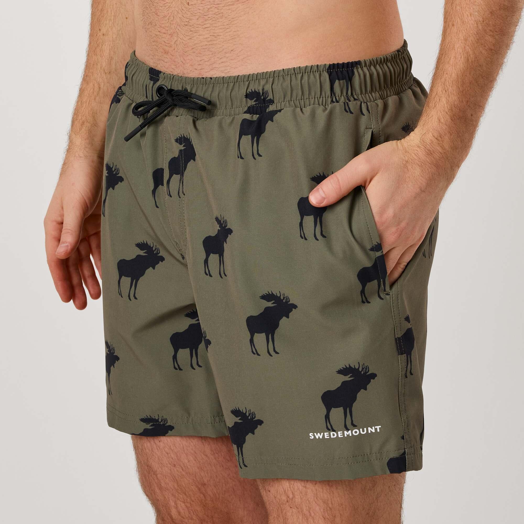 Herren Badeshorts Forest Stretch Quick Dry Beach Shorts 5/6