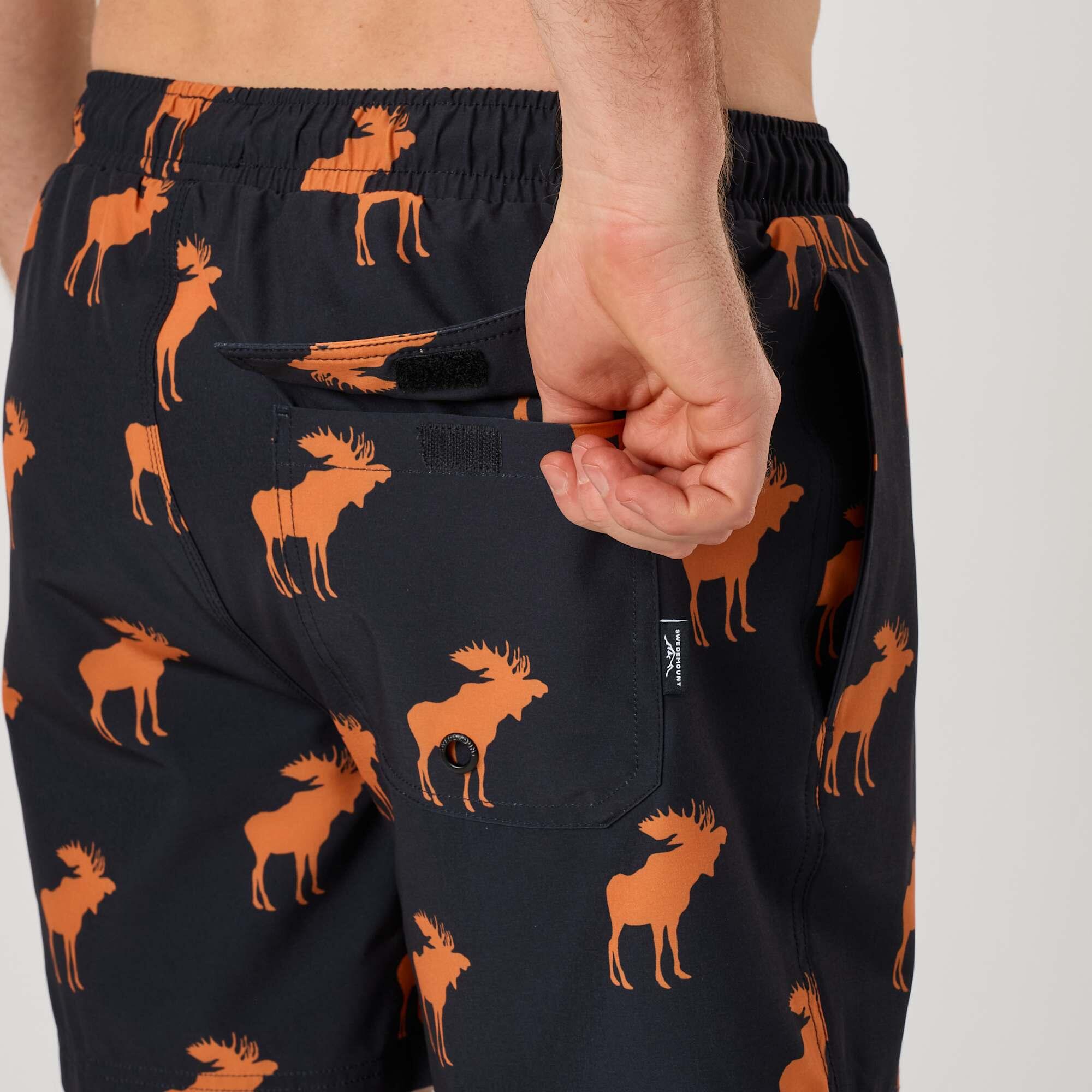 Herren Badeshorts Forest Stretch Quick Dry Beach Shorts 6/6
