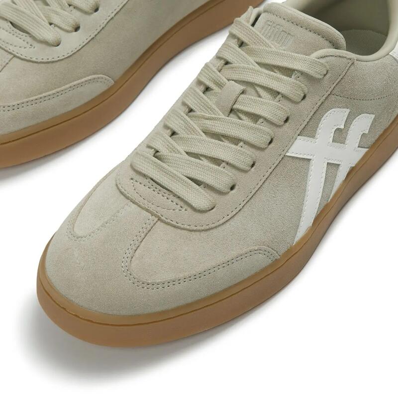 FITFLOP FitFlop The Dash Mens T-Toe Suede Sneakers  GROEN 42