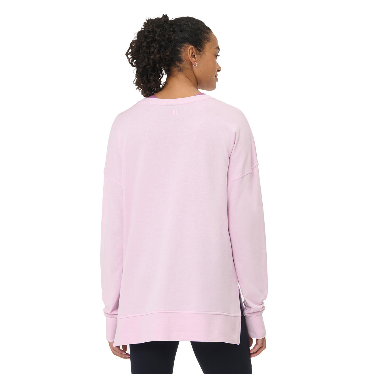 SWEATY BETTY After Class Longline Sweatshirt  PASTELROZE L 4/7