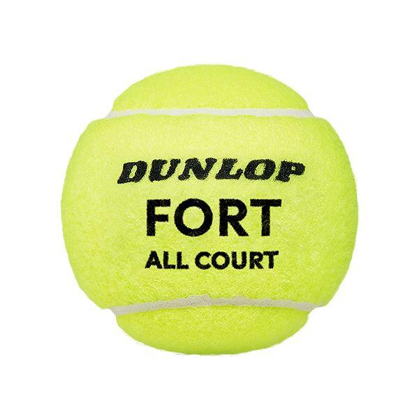 Bola Ténis Dunlop Fort All Court (Tubo 4un) 2/3