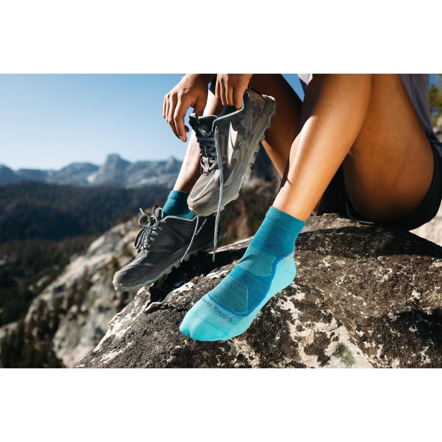 Ladies Merino Wool Lightweight Ankle Hiking Socks 6/7