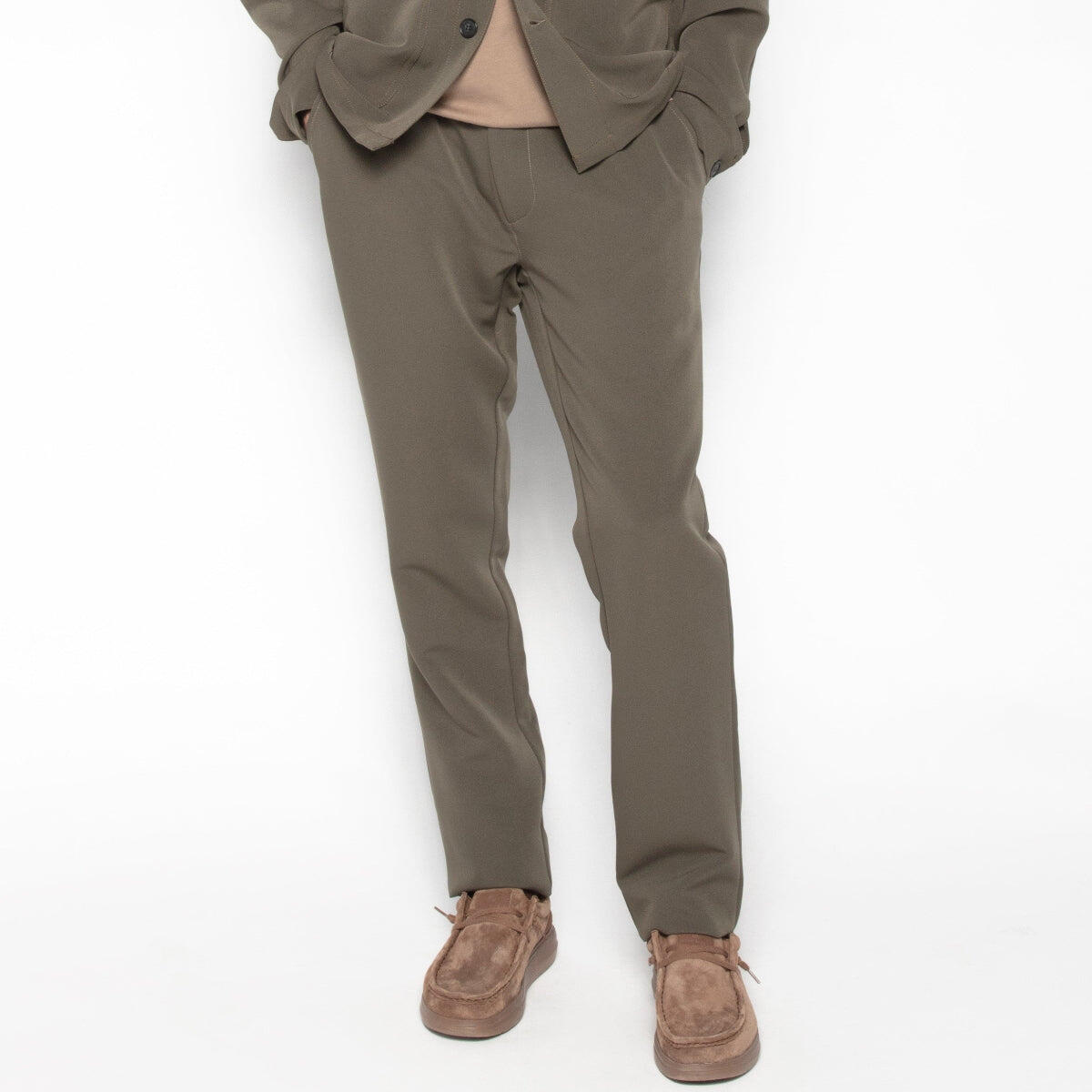 Pantaloni chino 549 con elastico in vita 2/6