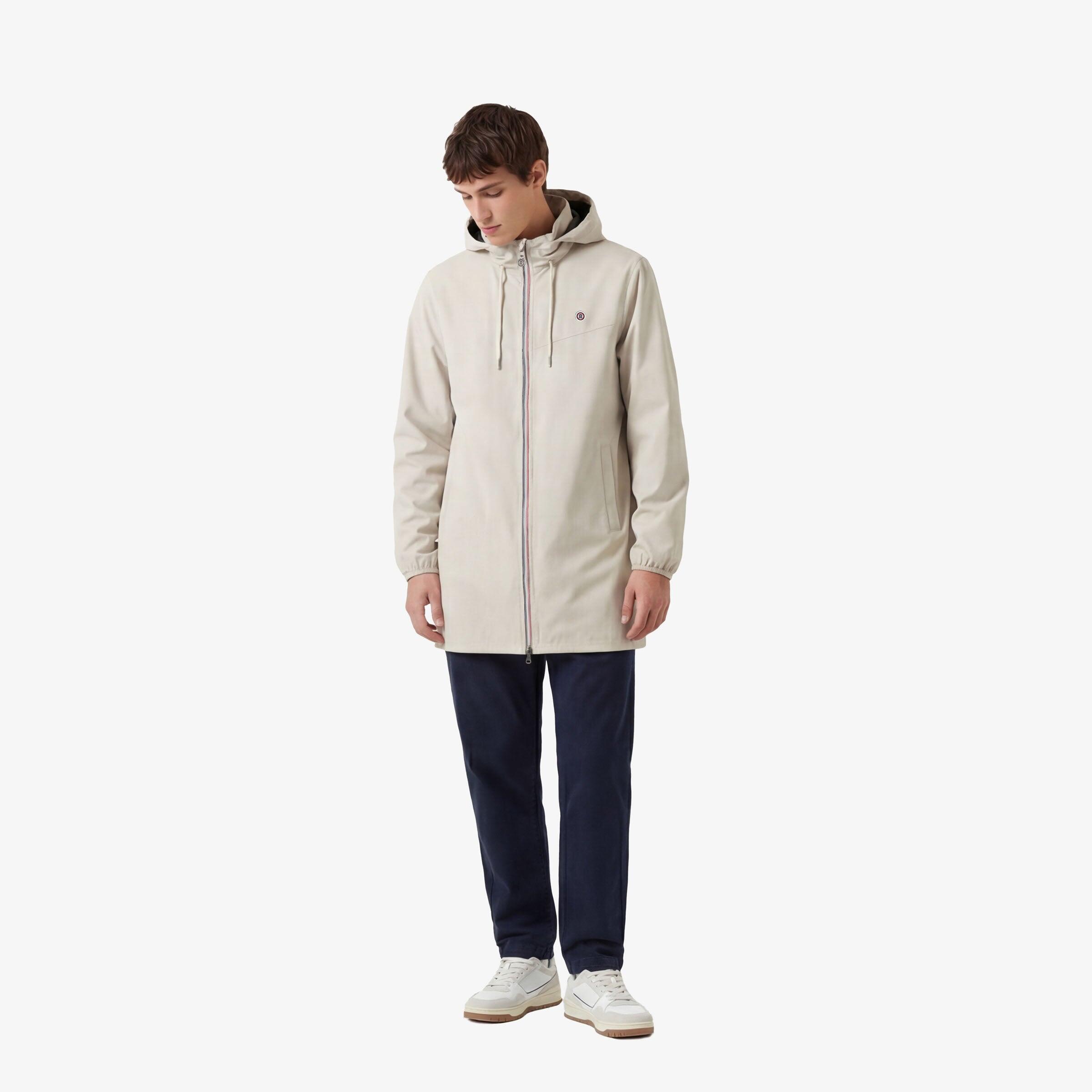 Parka Stormer impermeabile bianco sporco 6/6