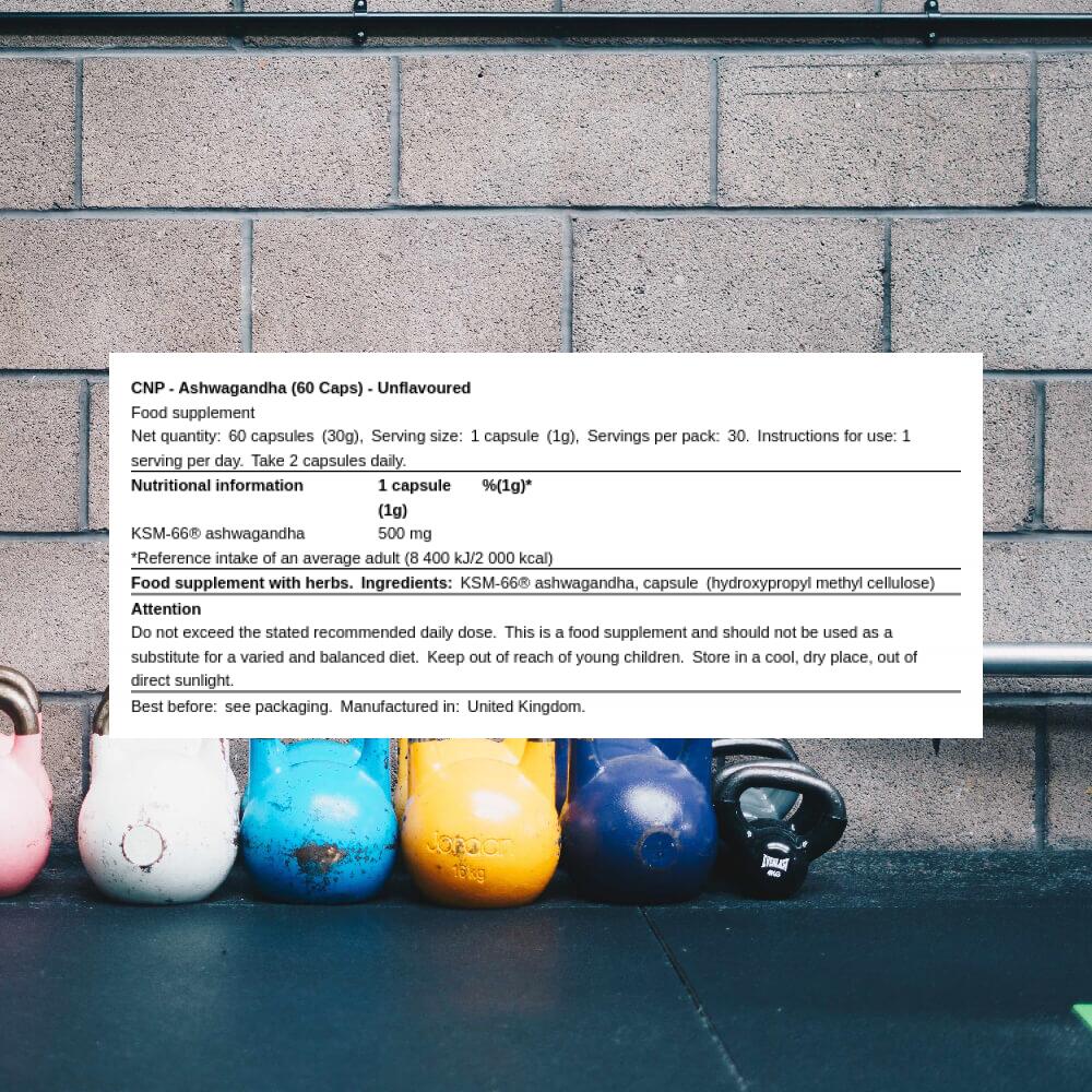 Ashwagandha 60caps CNP 3/3