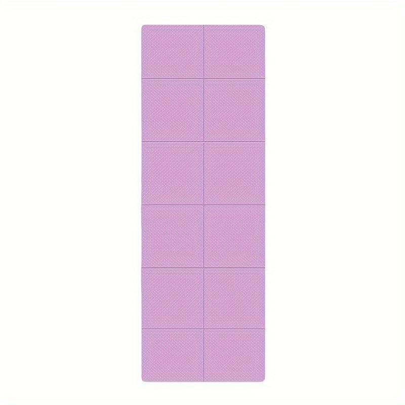 Dual-Sided Non-Slip TPE Exercise Mat for Yoga (Purple)