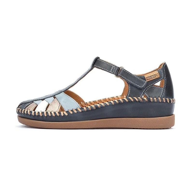 Sandali Bassi Donna Pikolinos W8k-0705 Blu 2/5