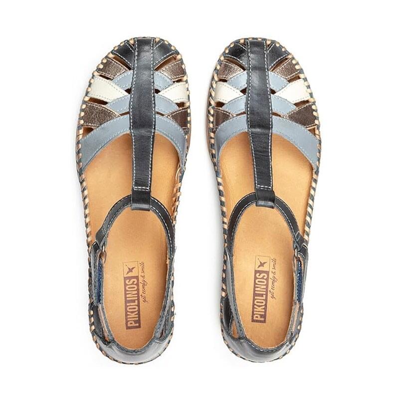 Sandali Bassi Donna Pikolinos W8k-0705 Blu 5/5