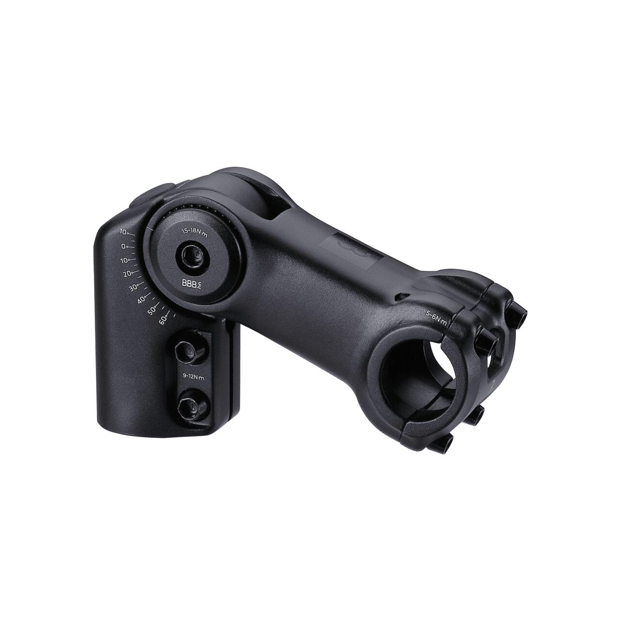 BBB HighFix OS 31,8 mm Potencia Ajustable Negro 3/4