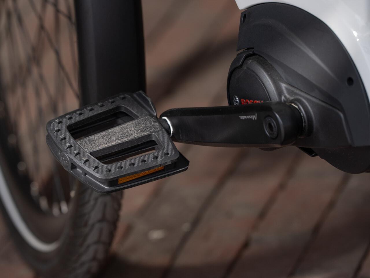 Fahrradpedale Große Plattform ErgoBase Stadt Lasten & E-Bikes Schwarz 5/7